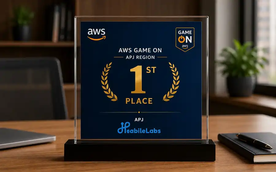 1st Place, AWS Game On, 2024